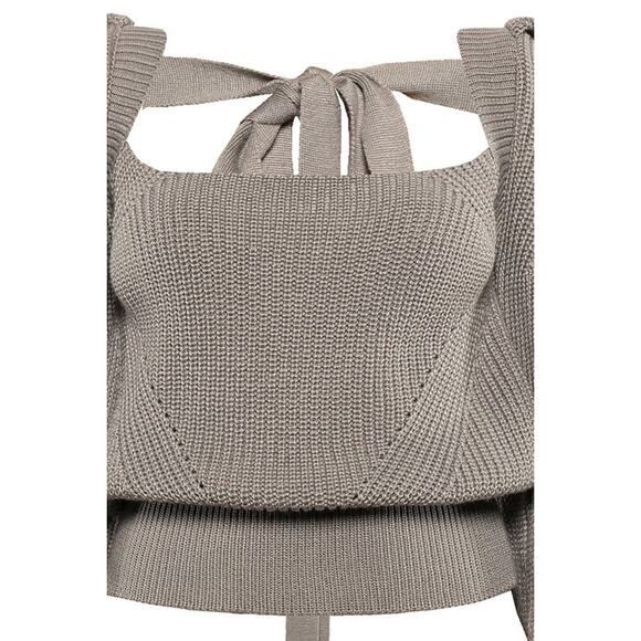 Anna October Rachel Wool Sweater in Grey Size XS - Picture 4 of 11